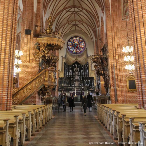 Stoccolma: navata centrale della Cattedrale