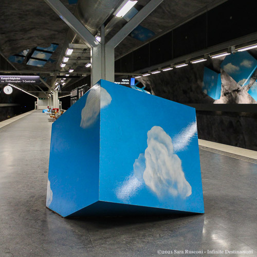 Stoccolma: stazione della metropolitana di Solna Strand