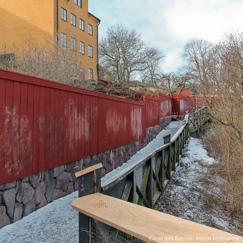 Stoccolma: sentiero Monteliusvägen