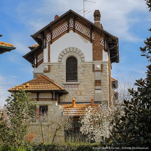 Villaggio Crespi: villa realizzata per un dirigente