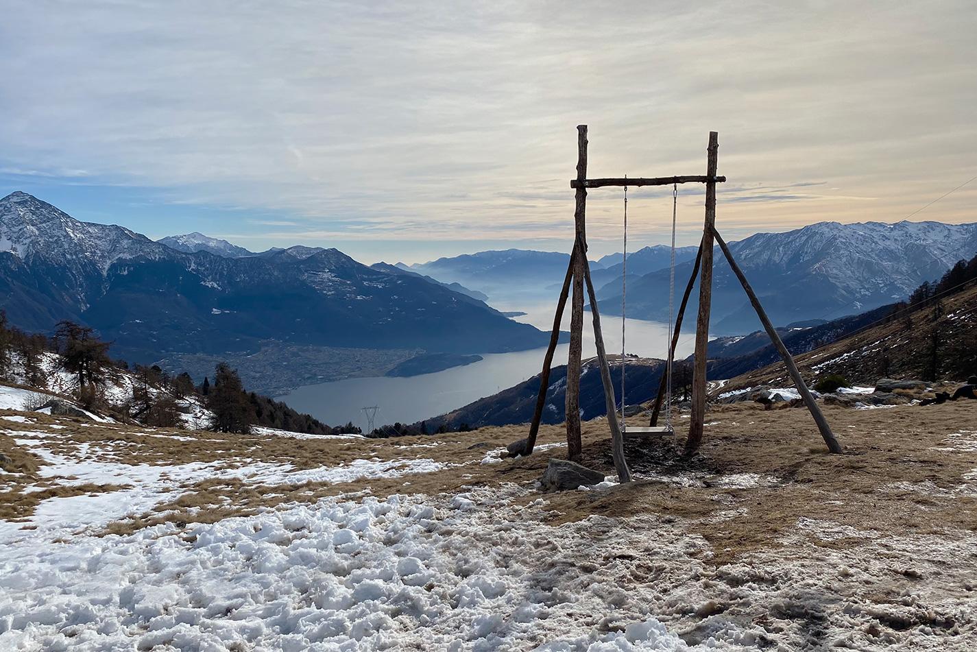 Altalena Panoramica sul Monte Berlinghera