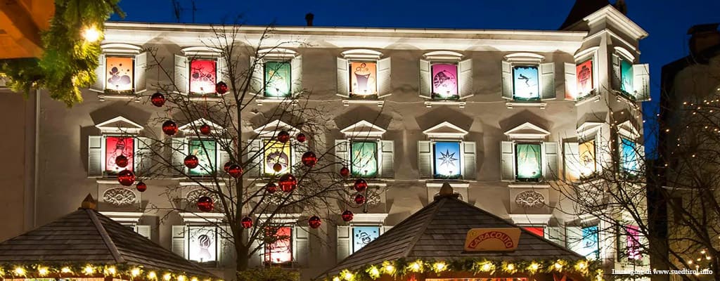 Bressanone: Calendario dell'Avvento in piazza del Duomo